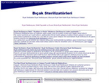 Tablet Screenshot of bicaksterilizatorleri.com
